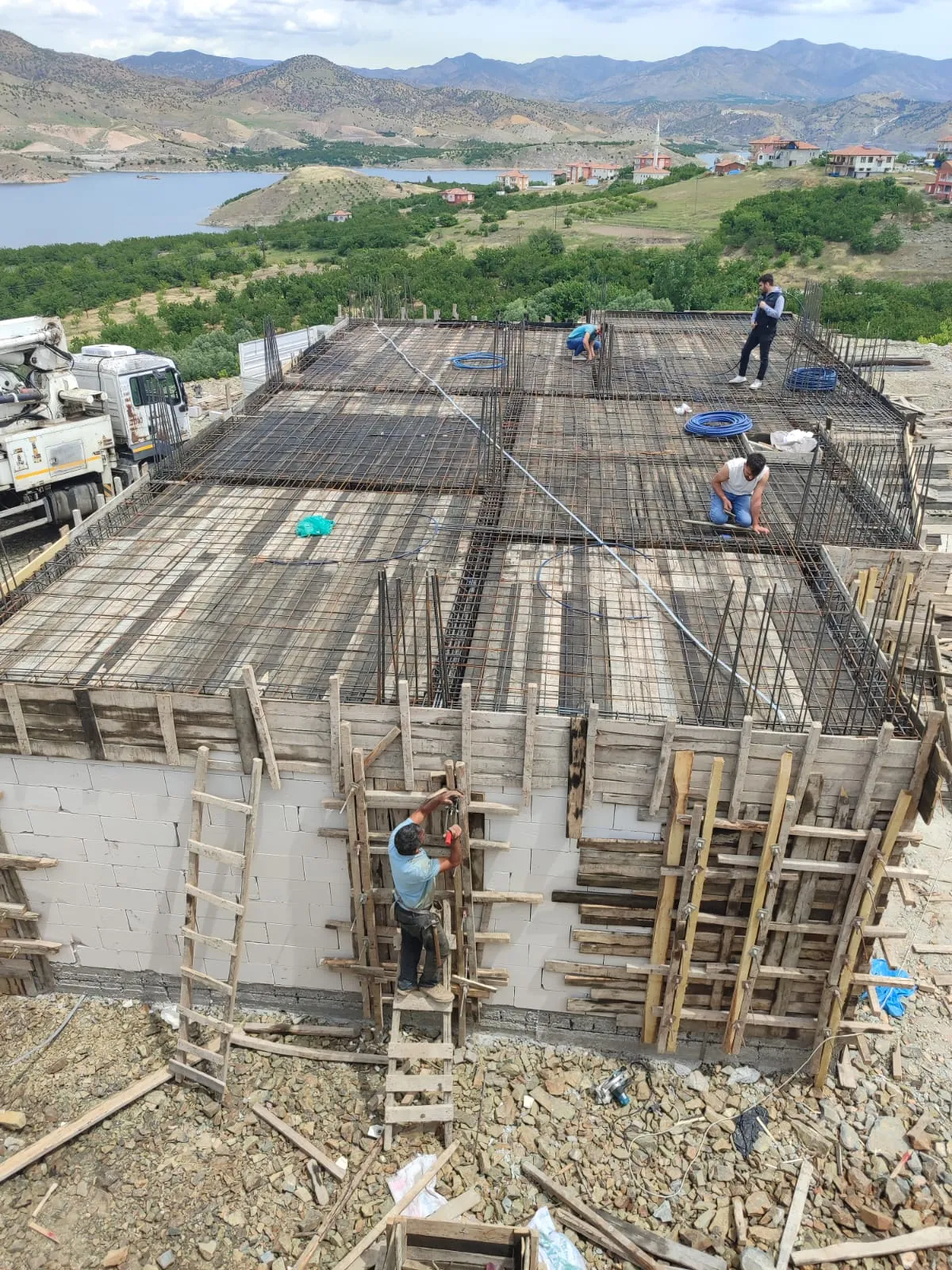 Döşeme Betonuna Hazırlık